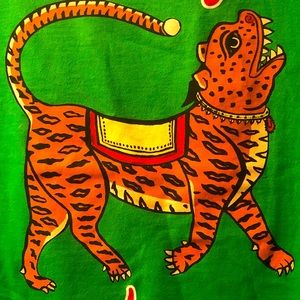 GUCCI kids “blind for love” tee green size 8